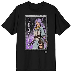 Critical Role - Bells Hells Imogen Crew Neck Short Sleeve Men's Black T-shirt - 1 of 3