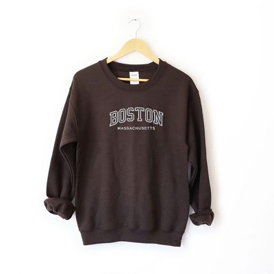 Simply Sage Market Women's Graphic Sweatshirt Embroidered Boston Massachusetts