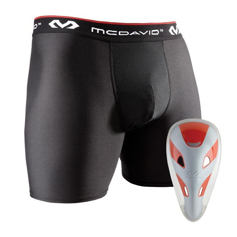 McDavid Adult Performance Boxer with FlexCup, 1 of 2