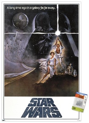 Star Wars: A New Hope - Horizontal Banner Wall Poster, 14.725 x 22.375 