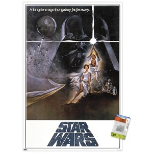 Trends International Star Wars: A New Hope - One Sheet B (No Billing Block) Unframed Wall Poster Prints - 1 of 4