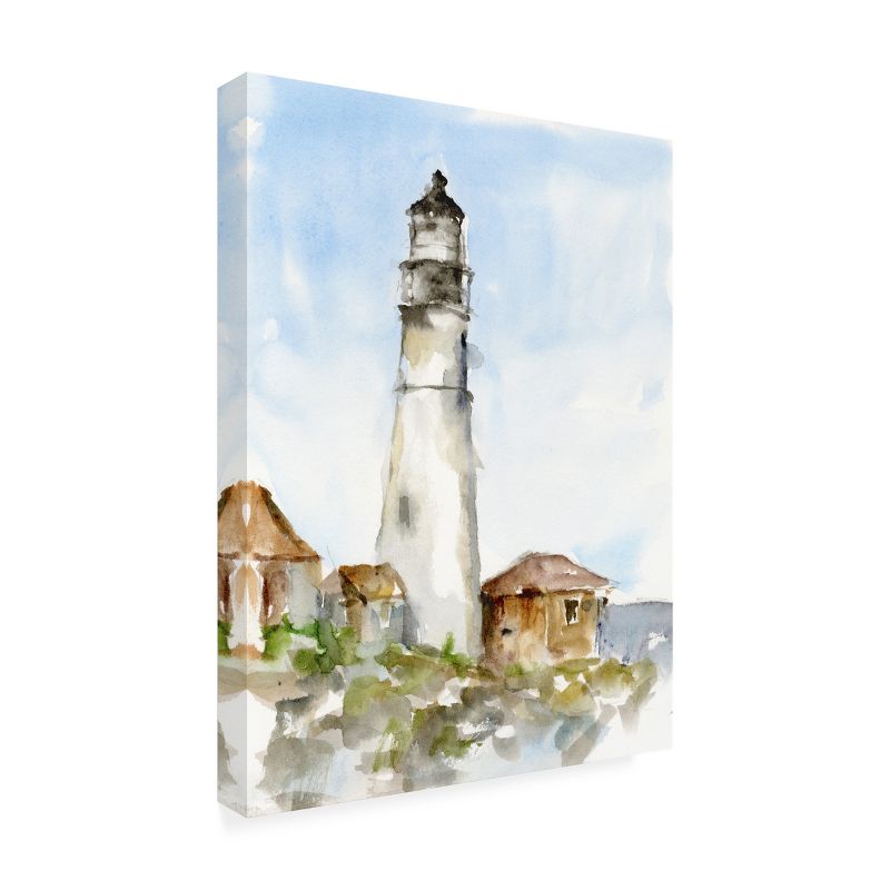 "Plein Air Lighthouse Study I" Outdoor Canvas, 2 of 8