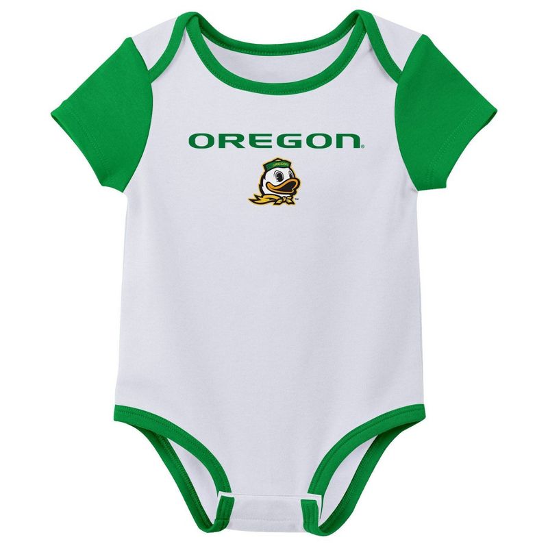 NCAA Oregon Ducks Infant 3pk Bodysuit, 2 of 5
