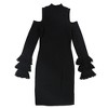 bar III Womens Cold Shoulder Sweater Dress - 2 of 2