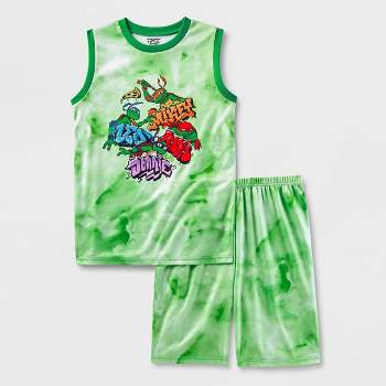 Boys' Teenage Mutant Ninja Turtles 2pc Pajama Set - Green