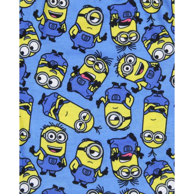 Despicable Me Boys' Movie Minions 1 In A Minion Sleep Pajama Set Shorts Multicolored, 5 of 6