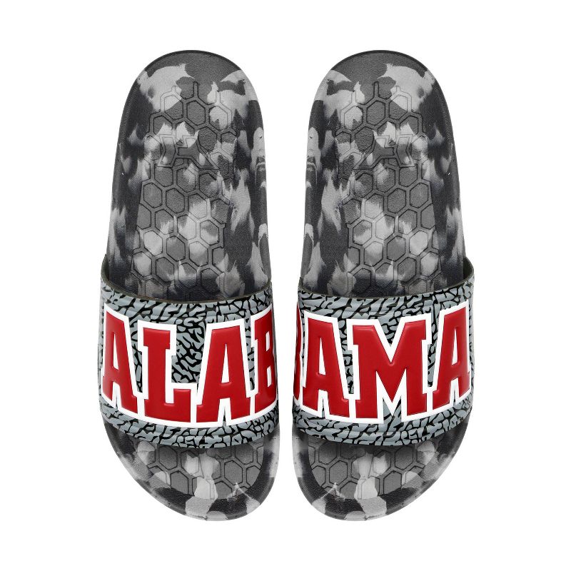 NCAA Alabama Crimson Tide Slydr Pro Black Sandals - Gray, 1 of 8