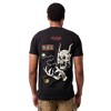 Stranger Things Hellfire Club Icons Men's Black Crew Neck Short Sleeve T-shirt - 4 of 4