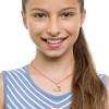 Sanrio Hello Kitty Girls Pave Fashion Jewelry Necklace - 16"+3" Necklace, Officially Licensed Authentic - 2 of 4