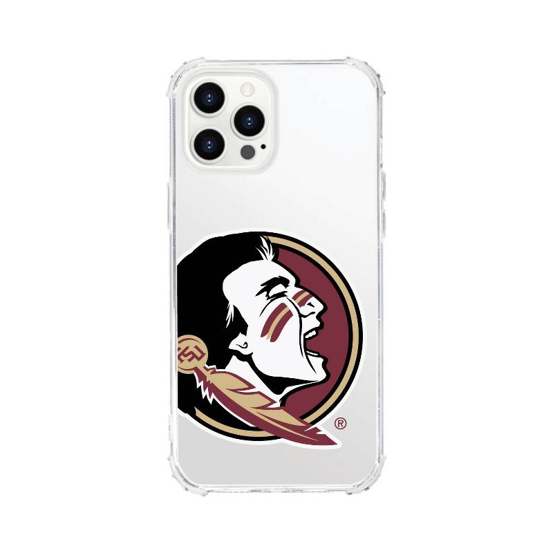 NCAA Florida State Seminoles Clear Tough Edge Phone Case - iPhone 12 Pro Max, 1 of 5