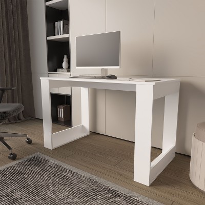 Vynxaria Aurora Writing Computer Desk - Modern Design with Ample Work Surface