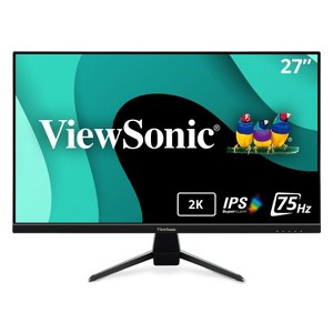 ViewSonic VX2767U-2K 27 Inch 1440p IPS Monitor with 65W USB C, HDR10 Content Support, Ultra-Thin Bezels, Eye Care, HDMI, and DP input - 1 of 4