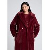 ELOQUII Faux Fur Long Coat - 4 of 4