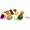 JuzToys Kids Pretend Fruits and Vegetables Toys – Play Food Cutting Toy Set with Cutting Board and Kife for Pretend Play Kitchen Playset - 3 of 4