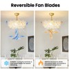 KAISITE 20inches Modern Ceiling Fan with Light Kit and Remote Control - 3 of 4