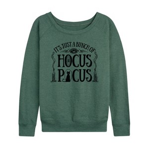 Women's - Hocus Pocus - It's Just a Bunch of Hocus Pocus Lightweight French Terry Slouchy - 1 of 4