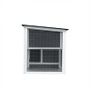 Kumasinova 62.99" Outdoor Poultry Cage with Run,Chicken Coop for 3-4 Hens,Small Animal House for Rabbits and Ducks,Enclosure with Removable Tray - 4 of 4