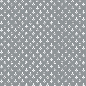 Laura Ashley Trefoil Slate Grey Wallpaper - 1 of 4
