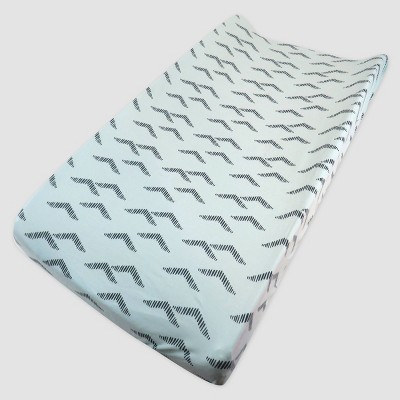 Honest Baby Organic Cotton Changing Pad Cover - Morning Mountains