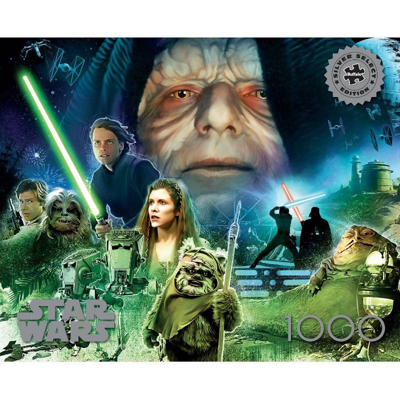 Silver Select Star Wars Victory for the Rebellion 1000pc Puzzle, 5 of 7