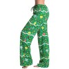 Just Love Womens Buffalo Plaid Knit Jersey Pajama Pants Buffalo Check Cotton PJs - 2 of 3