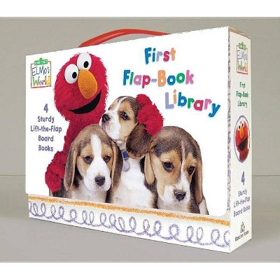 Elmo's World: First Flap-Book Library (Sesame Street) - (Sesame Street(r) Elmos World(tm)) (Mixed Media Product)