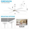Airsurfer 65-Inch Gold Ceiling Fans with Remote - 4 of 4