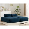 90" Oversized Modular Sleeper Sectional Sofas with Plush Foam & Pocket Springs, No Assembly - 4 of 4