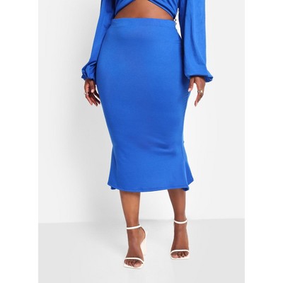Rebdolls Women's Lilah Mermaid Midi Bodycon Dress