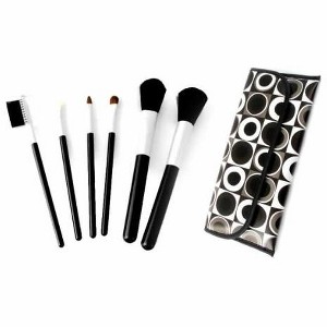 Speert 4151 Premium Natrual Hair Makeup Brush Set with Designer Travel Pouch - 1 of 4