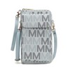MKF Collection Cossetta Cell Phone Crossbody Wristlet Handbag Vegan Leather Versatile Multi-Use Phone Holder by Mia K - 2 of 4