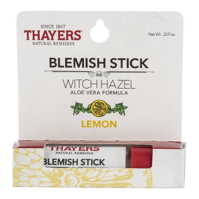 Thayers Witch Hazel Blemish Lemon Facial Stick - 0.23 fl oz