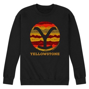 Men's - Yellowstone - Official Yellowstone Merchandise Graphic Fleece Sweatshirt - 1 of 4