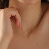 14K Gold/Silver Cross Necklace, Minimalist Dainty Pendant Chain, Everyday Religious Jewelry Gift for Women - 3 of 4