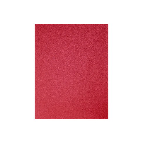 JAM Paper Extra Heavyweight 130 lb. Cardstock Paper, 8.5 x 11, Red, 25  Sheets/Pack (295731621)