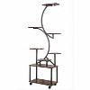 Plant Stand with Grow Lights, 8 Tiered Indoor Plant Shelf, 61" Tall Plant Stand for Indoor Plants Multiple, S-Shaped Plant Rack for Home - 4 of 4
