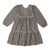Organic Long Sleeve Tiered Dress - Gingham Checks - 2 of 4