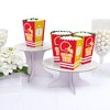 Big Dot of Happiness The Big Game - Red and Yellow - Football Party Favor Popcorn Treat Boxes - Set of 12 - 3 of 4