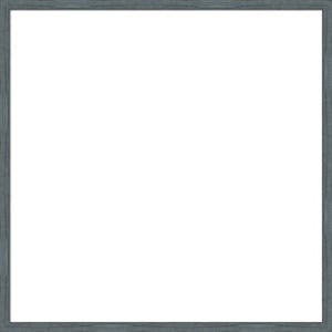Amanti Art Dixie Blue Grey Rustic Narrow Framed Dry Erase Magnetic Board - 1 of 4