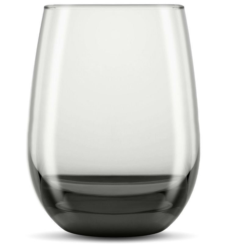 Libbey Classic Smoke All-Purpose Stemless Wine Glasses, 15.25-ounce, Set of 6, 3 of 5