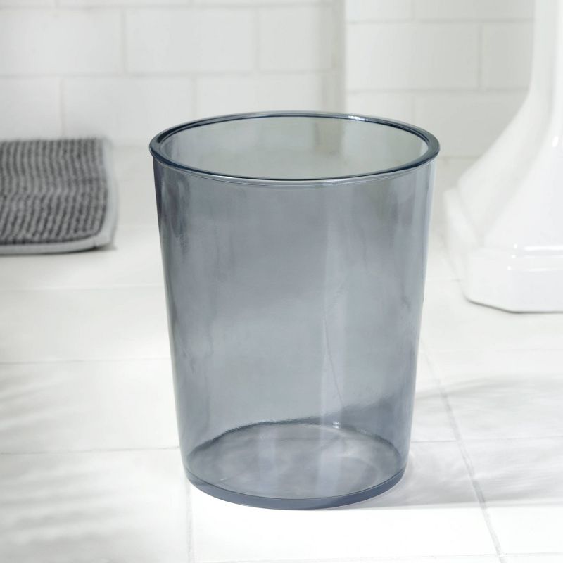 Halsey Wastebasket Gray/Blue - Allure Home Creations, 6 of 11
