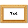 PosterPalooza | 7x4 Wood Antique Frame with UV Acrylic, 4 Finishes: Bronze, Gold, Silver, and Black - 2 of 4