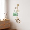 YIYIBYUS 6 Hooks Wall Mount Movable Metal Coat Rack - 3 of 4
