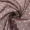 INSPIRE CHIC Women Polka Dots Cotton Linen Retro Solid Color Plain Square Neck Scarves 1Pc - 4 of 4