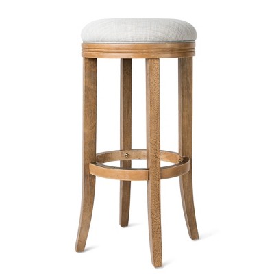 Maven Lane Eva Round Backless Swivel Kitchen Stool