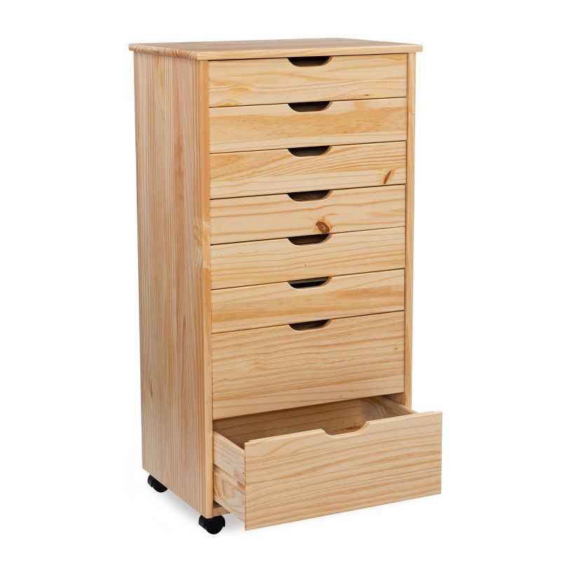 Cary 8 Drawer Rolling Storage Cart - Linon, 5 of 23