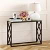 Geometric Console Table in Black - Henn&Hart - 4 of 4