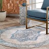 Nuloom Harriet Vintage Medallion Fringe Indoor Area Rug - 2 of 4