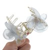 Unique Bargains Women's Fashion Mesh Flower Hairpin 3.15"x2.83"x2.95" 1 Pc - 3 of 4