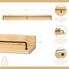 Cheung's Cheungs Aldervale Wood & Metal Floating Display Shelf 6093 - 2 of 4